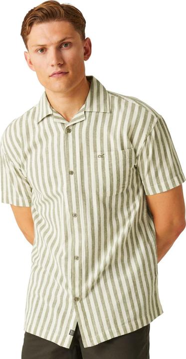 Actual product image Regatta Mens Shorebay II Stripe Short-Sleeved Shirt (XXL)