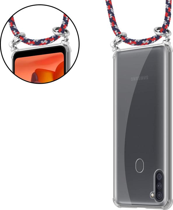 Produktbild Cadorabo TPU Handy Kette SILBER Cover
