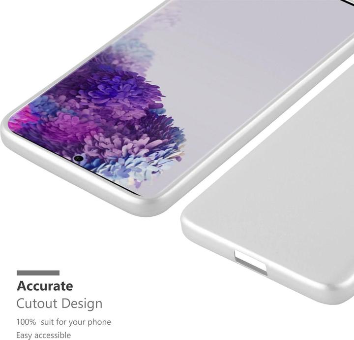 Productafbeelding Cadorabo TPU Matte Metallic hoes (Samsung Galaxy S20 Ultra)