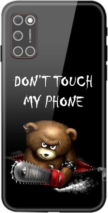 Dont Touch My Phone Bär Schwarz