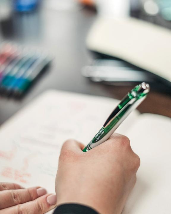 Produktbild Pentel Gelschreiber EnerGel Xm (Grün, Silber, 1 x)