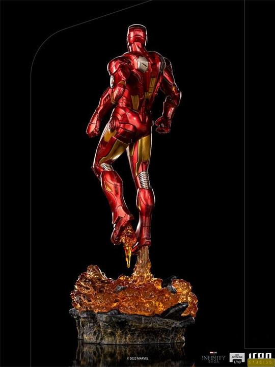 Actual product image Iron Studios ST Marvel Infinity Saga : Iron Man NY Battle 1/10 28cm