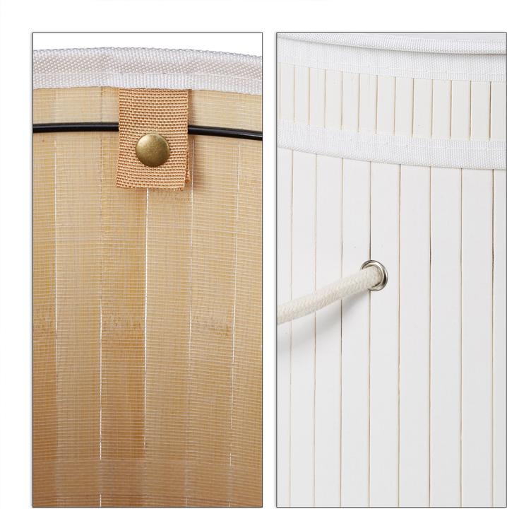 Immagine prodotto Relaxdays Cesto portabiancheria (65 l)