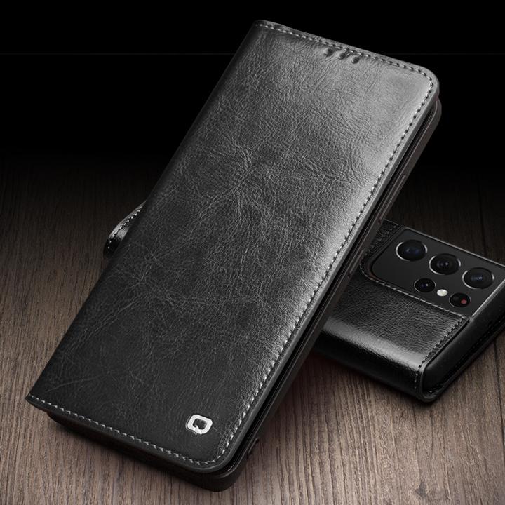Produktbild QiAlino Hülle Flip (Samsung Galaxy S22 Ultra)