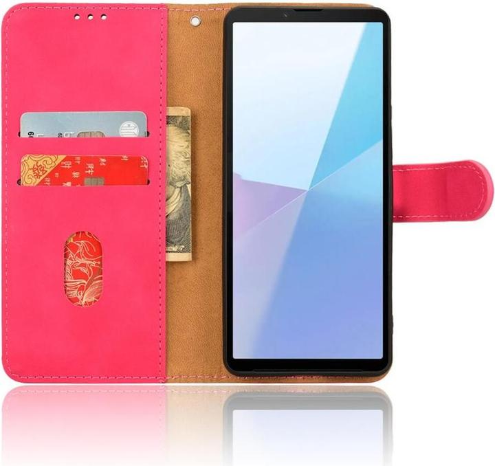 Actual product image Cover-Discount Sony Xperia 10 VI - Suede look case in vintage design (Sony Xperia 10 VI)