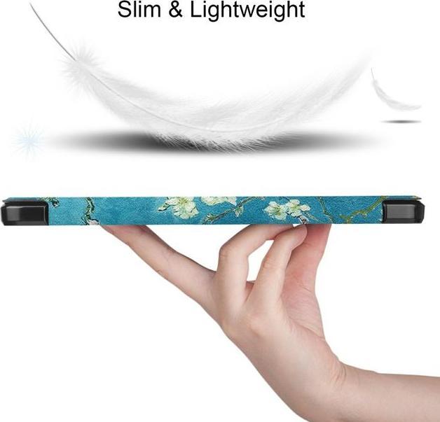 Actual product image MU Style Triple folding cover with pattern (Galaxy Tab S7+)