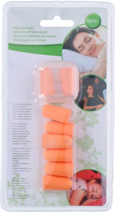 Produktbild Earplugs foam 8pcs+plastic (8 x)