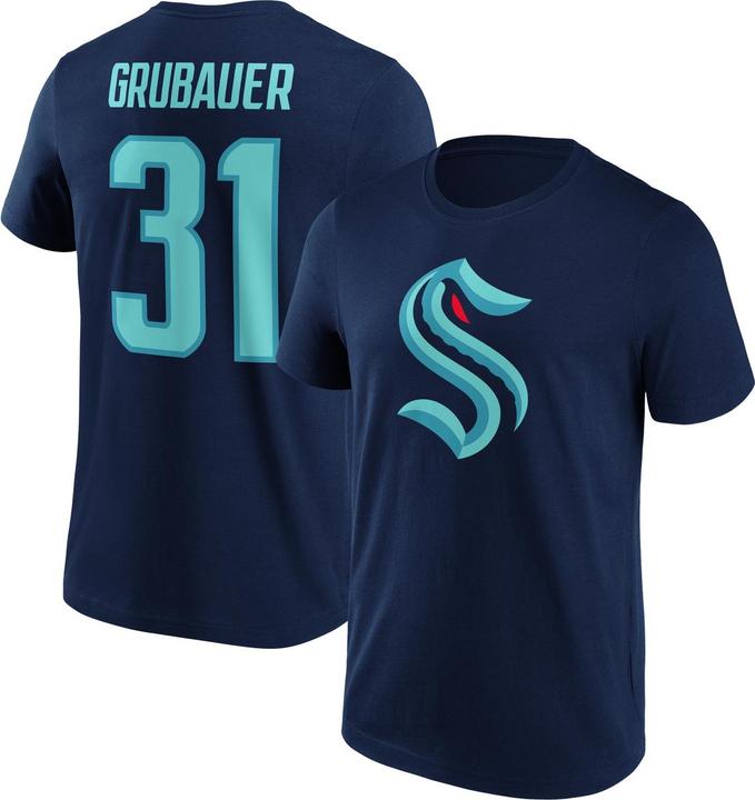 Produktbild Fanatics Seattle Kraken N&N Graphic T-Shirt Grubauer 31 3XL (31)