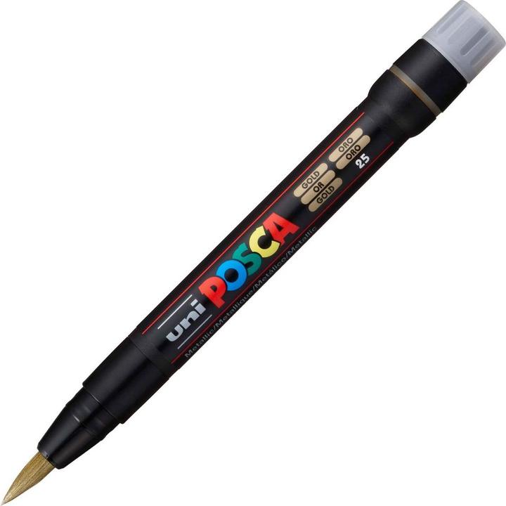 Produktbild Posca Marker Pinselspitze (Gold, 10 mm, 1 x)
