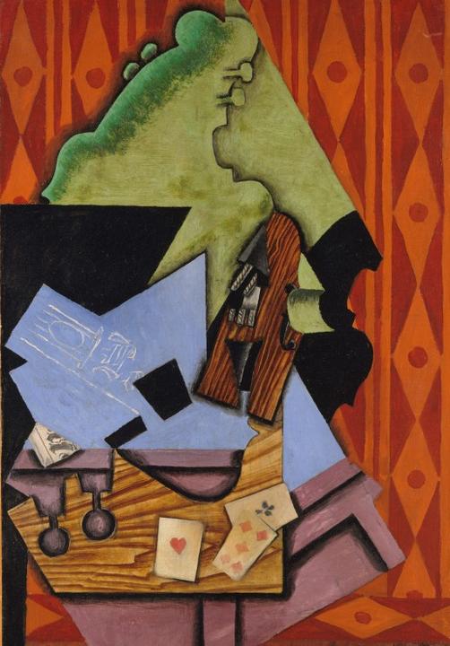 Immagine prodotto Grafika Kids Juan Gris: Violino e carte da gioco su un tavolo, 1913 (12 pezzi)