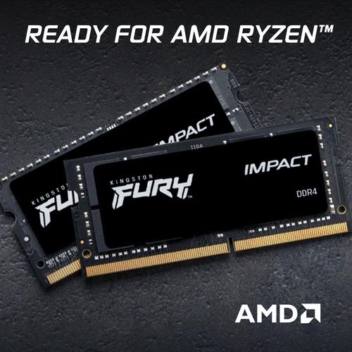 Produktbild Kingston FURY Impact (2 x 16GB, 3200 MHz, DDR4-RAM, SO-DIMM)