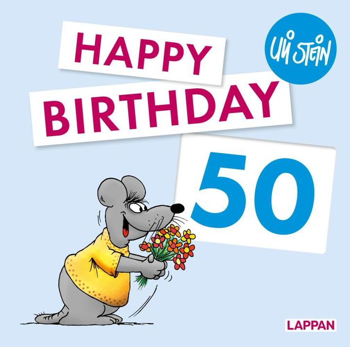 Actual product image Happy Birthday zum 50. Geburtstag (German, Uli Stone, 2022)