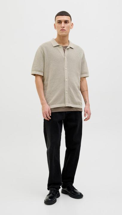 Actual product image Jack & Jones Jprblaarto Knit Polo Ss Ln (XXL)