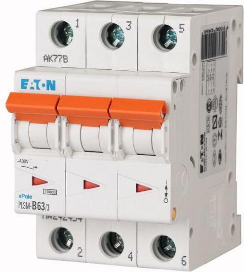 Image du produit Moeller Electric 10kA Triple Pole Type C MCB 63A