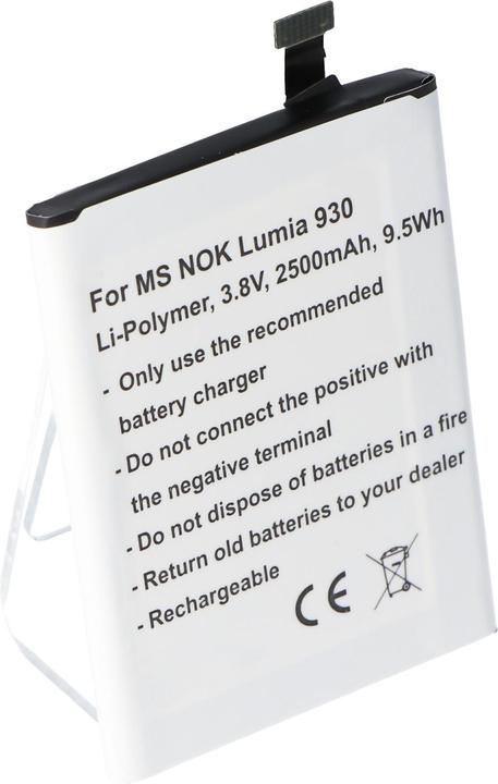 Produktbild NoName Akku Lumia 929, Lumia 930, RM927 Akku BV-5QW
