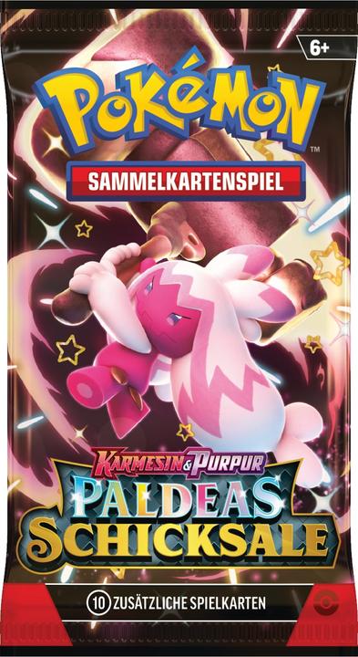 Actual product image Pokémon Paldean Fates (German, Booster Pack)