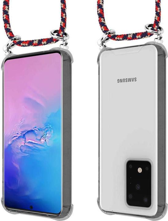 Produktbild Cadorabo TPU Handy Kette SILBER Cover