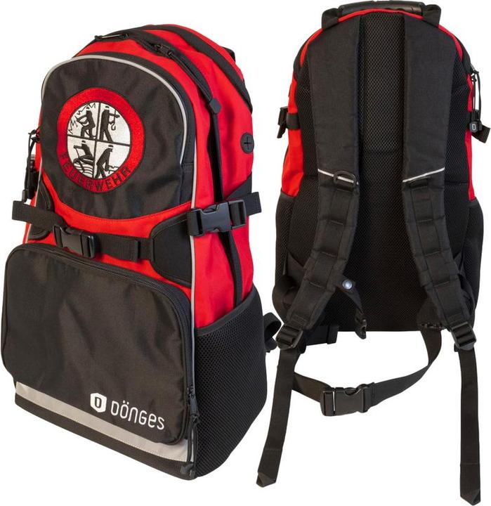 Actual product image Dönges Fire brigade backpack with many practical functions (40 l)