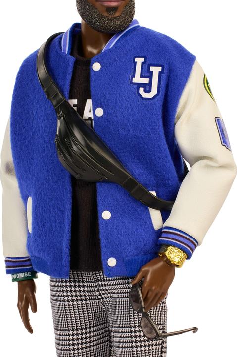 Actual product image Mattel Barbie Signature Le Bron James
