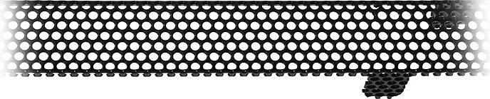 Actual product image BitFenix Black Mesh Stripes for Shinobi Midi Tower
