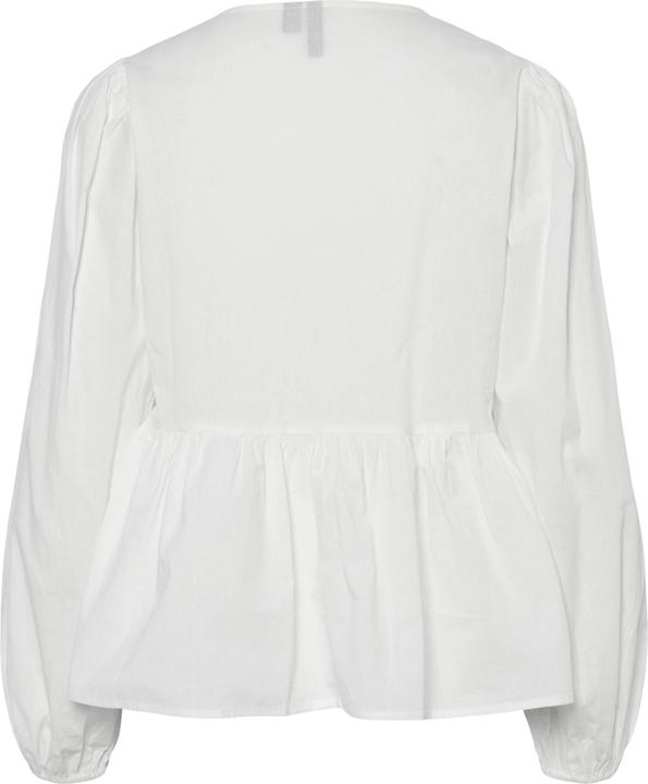 Produktbild Pieces Pcjolly Ls O-Neck Tie Top Wvn Noos Bc (XXL)