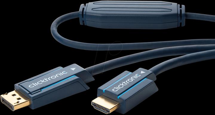 Immagine prodotto clicktronic DisplayPort - HDMI (Tipo A) (10 m, HDMI, DisplayPort)