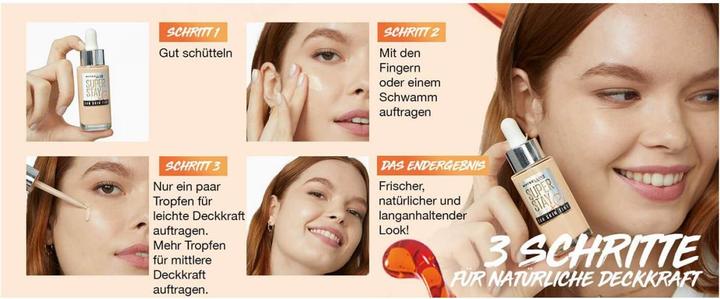 Actual product image Maybelline New York Superstay/Everfresh (66 Hazelnut)