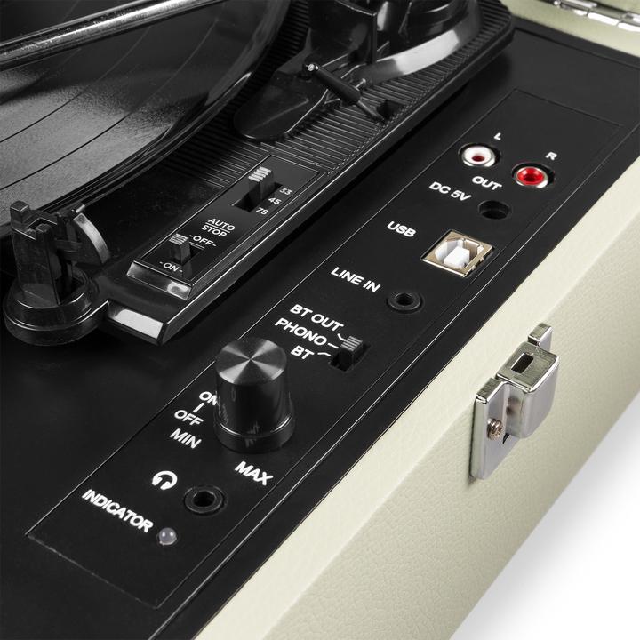 Produktbild Fenton Plattenspieler mit Bluetooth RP118X Grün (Vollautomatisch)