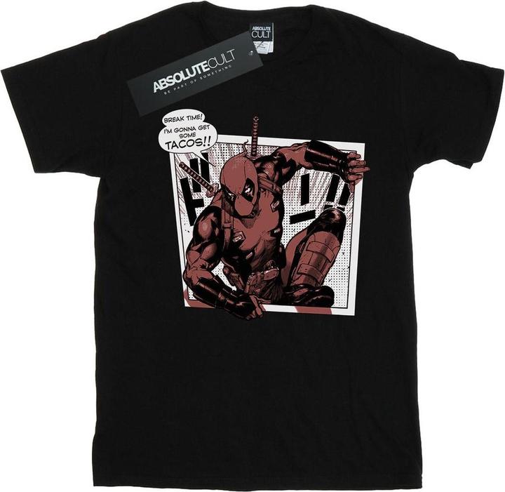 Deadpool Breaktime Tacos TShirt (XXL)