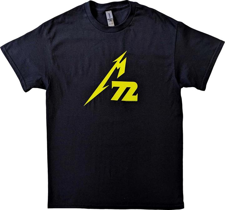 Actual product image Metallica Unisex Adult 72 Seasons Strobes Photograph Cotton T-Shirt (XL)