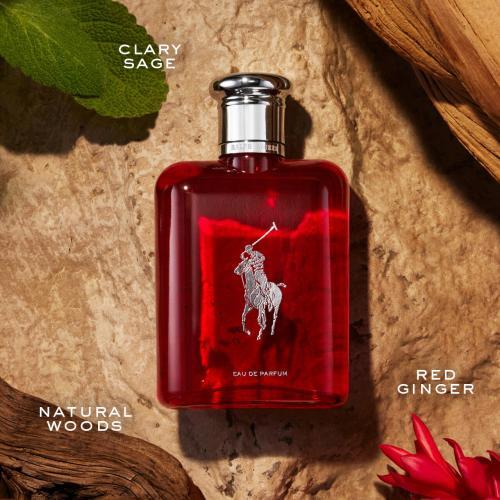 Actual product image Ralph Lauren Polo Red by Eau de Parfum Spray 125 ml (Eau de parfum, 125 ml)