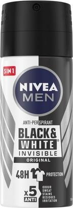 Immagine prodotto NIVEA Menack&White Invisible Original Antitraspirante 100ml (Getto vaporizzato, 100 ml)
