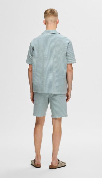 Produktbild Selected Homme Seersucker Kurzarmhemd (L)