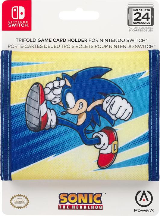 Image du produit NoName Porte-cartes de jeu Trifold pour Nintendo Switch - Sonic Kick (Switch)