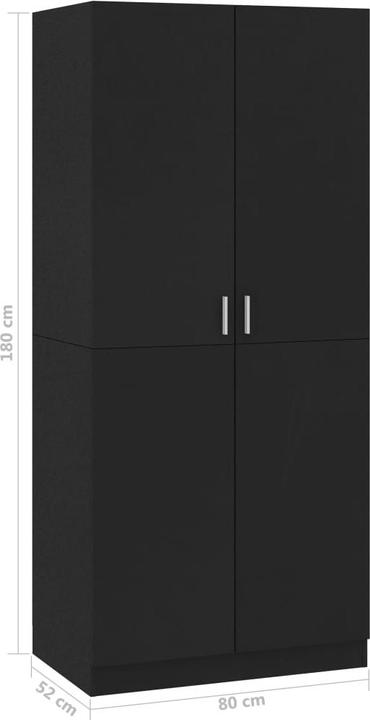 Actual product image VidaXL Erminio (80 x 52 x 180 cm)