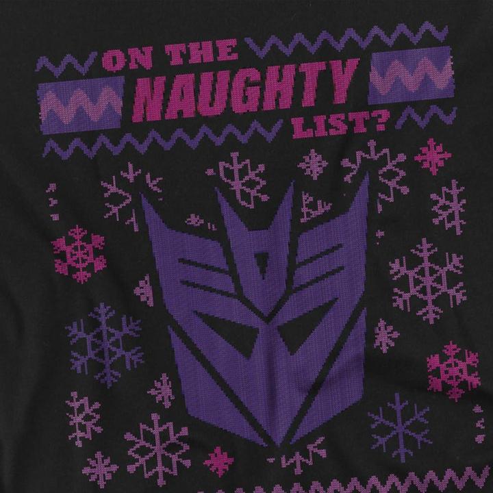 Image du produit Transformers - T-shirt DECEPTICONS NAUGHTY LIST - Homme (4XL)