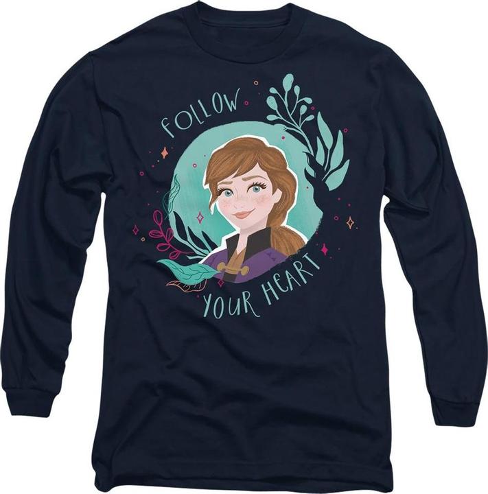 Immagine prodotto Disney Frozen Follow Your Heart Maglietta Anna Adulto Unisex (L)