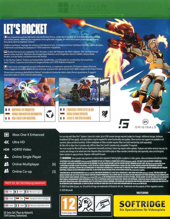 Image du produit EA Games Rocket Arena Mythic Edition (Xbox One X, Xbox Series X, Multilingue)