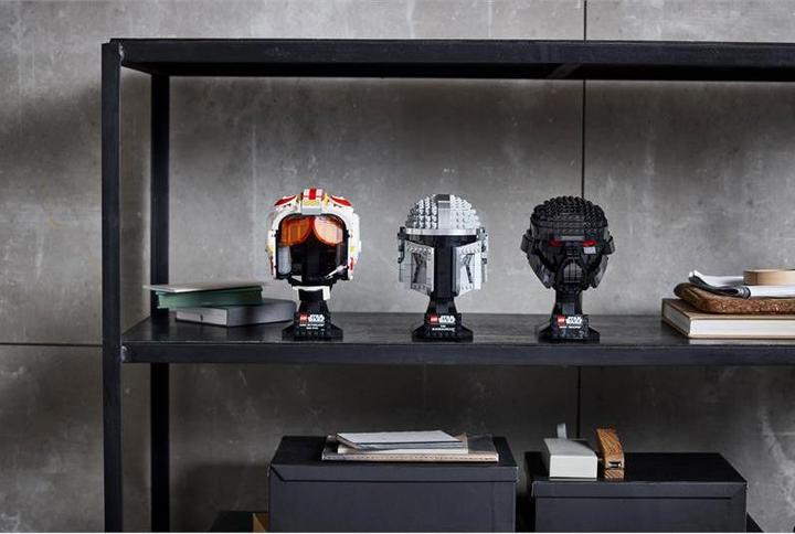 Produktbild LEGO Mandalorianer Helm (75328, LEGO Star Wars)