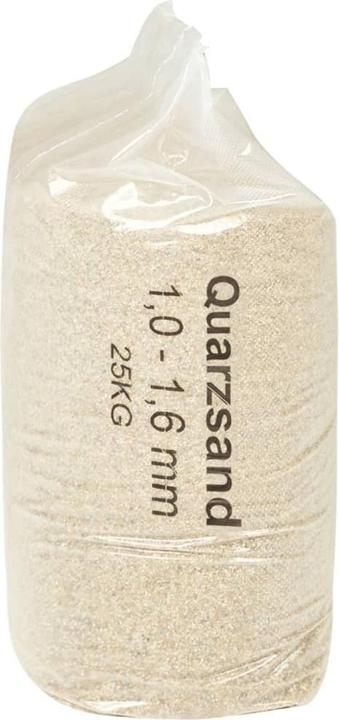 Produktbild VidaXL Filtersand 25 kg 1,0-1,6 mm