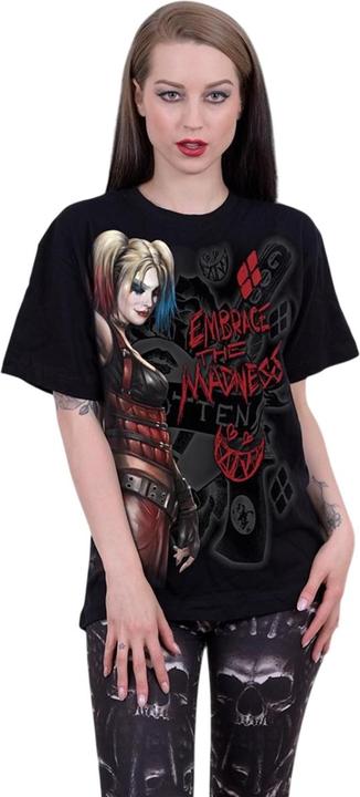 Image du produit Harley Quinn - T-shirt EMBRACE MADNESS - Adulte (L)