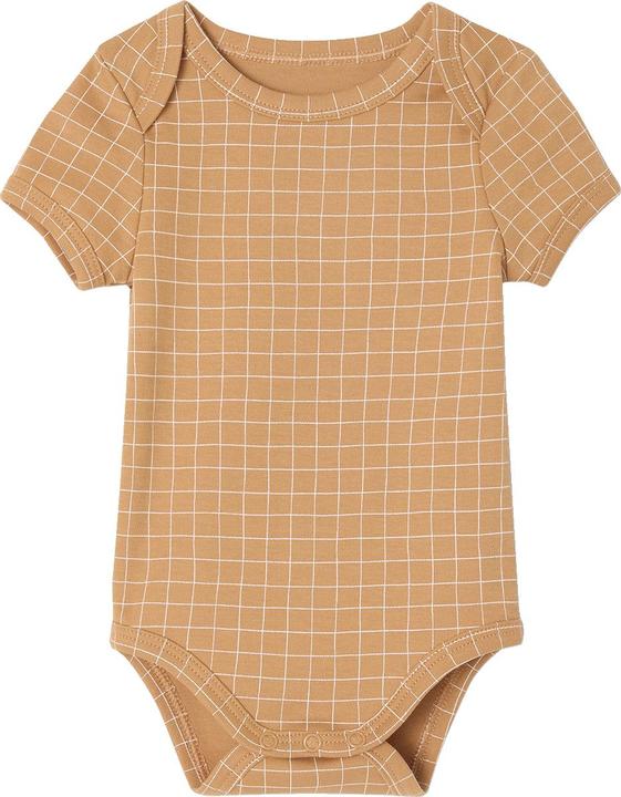 Image du produit Vertbaudet Bio-Kollektion: 5er-Pack Baby Kurzarm-Bodys in Schlupfform (56)
