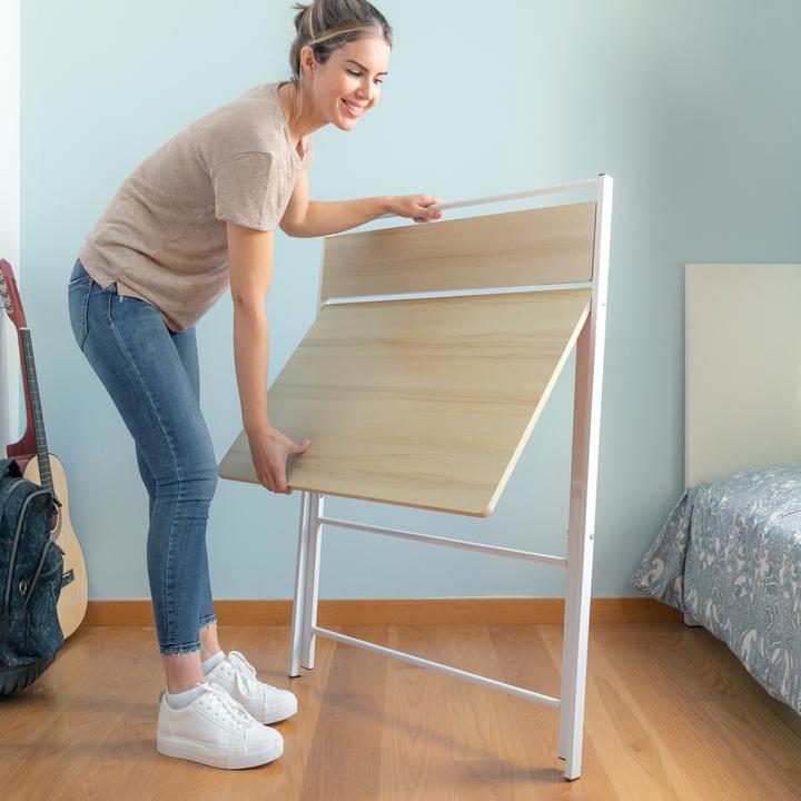 Immagine prodotto InnovaGoods Scrivania trasparente con ripiano Tablezy