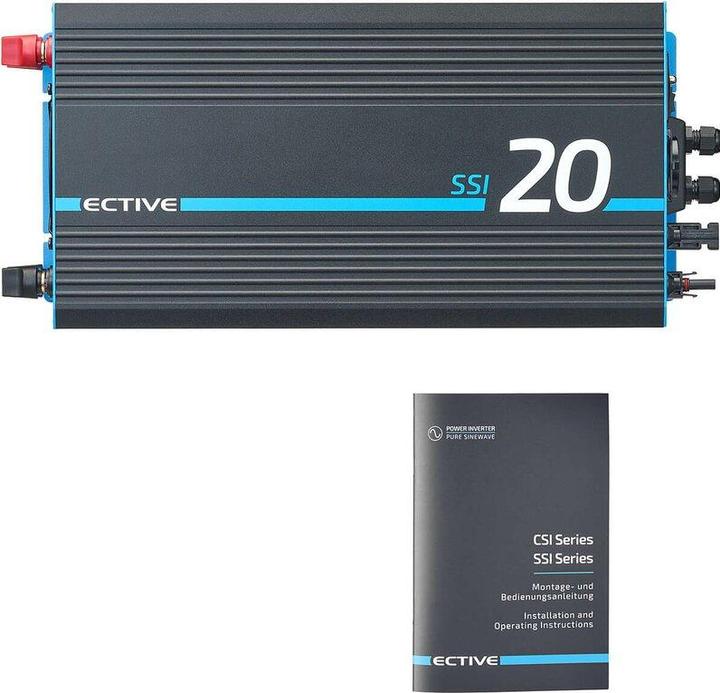Actual product image Ective SSI 20 Solar inverter 12V 2000W sine wave inverter MPPT photovoltaic PV