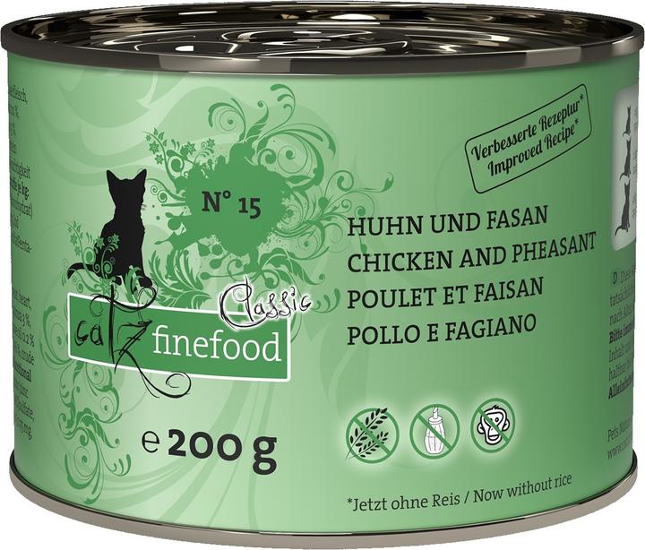 Immagine prodotto Catz Finefood No.15 Pollo e fagiano (Adulto, 6 pz., 250 g)