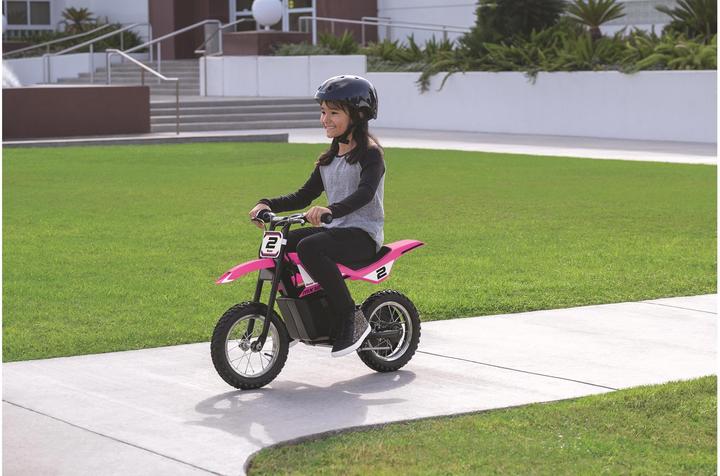 Actual product image Razor Electric Ride-on MX 125 Dirt Rocket Pink (12 V)