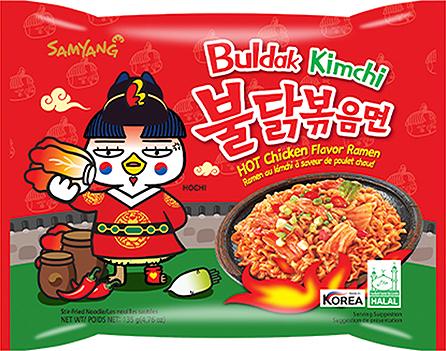 Immagine prodotto Samyang Buldak Hot Chicken Kimchi (140 g)