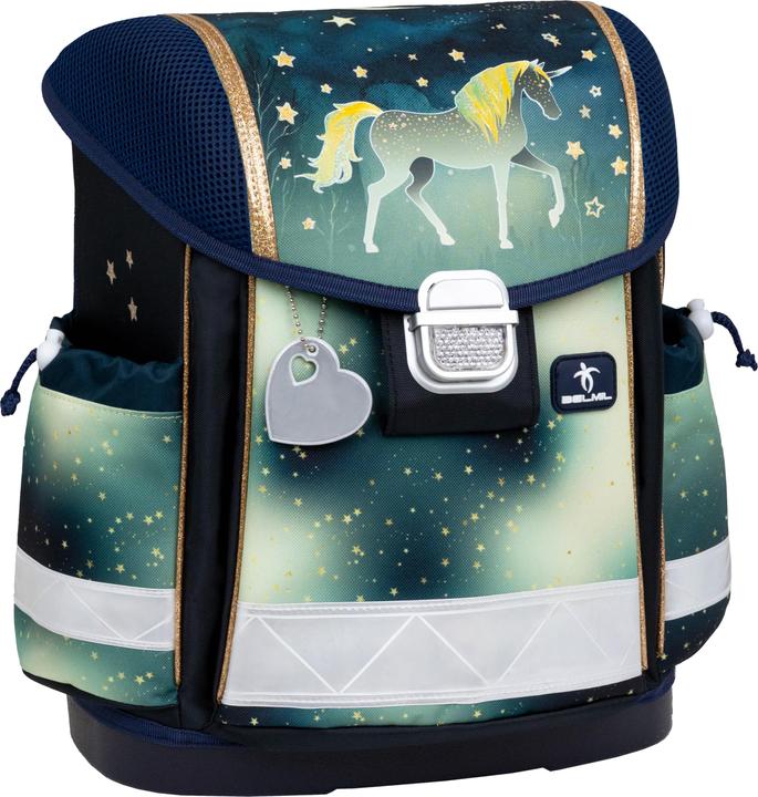Produktbild Belmil CLASSY Schulrucksack-Set Sparkling Unicorn (19 l)