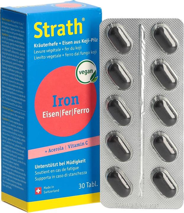 Actual product image Strath iron (1 Piece, Pills, 57 g)