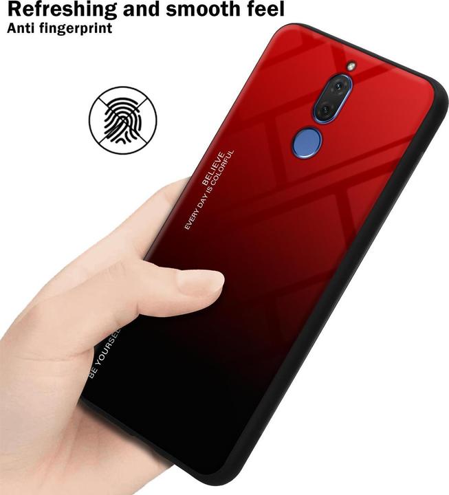 Produktbild Cadorabo TPU 2 Farben Glas Cover (Huawei Mate 10 Lite)